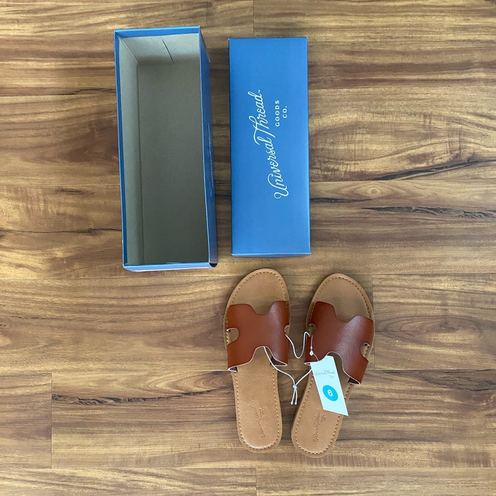 Women's Jenny Slide Sandals, Universal Thread - Picture 3 of 9